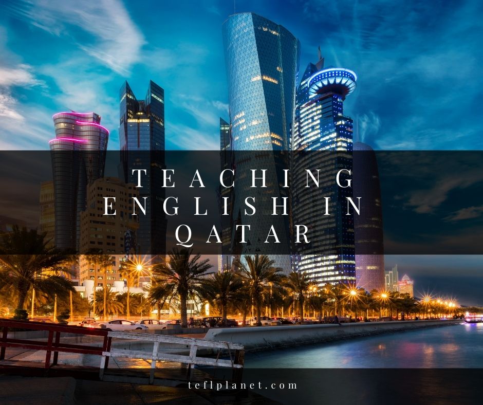 Teaching English in Qatar TEFL 🌐