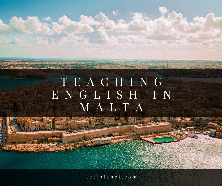 Teaching English in Malta TEFL 🌐